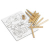 Mona Portable Drawing Sets Paper & Pencils